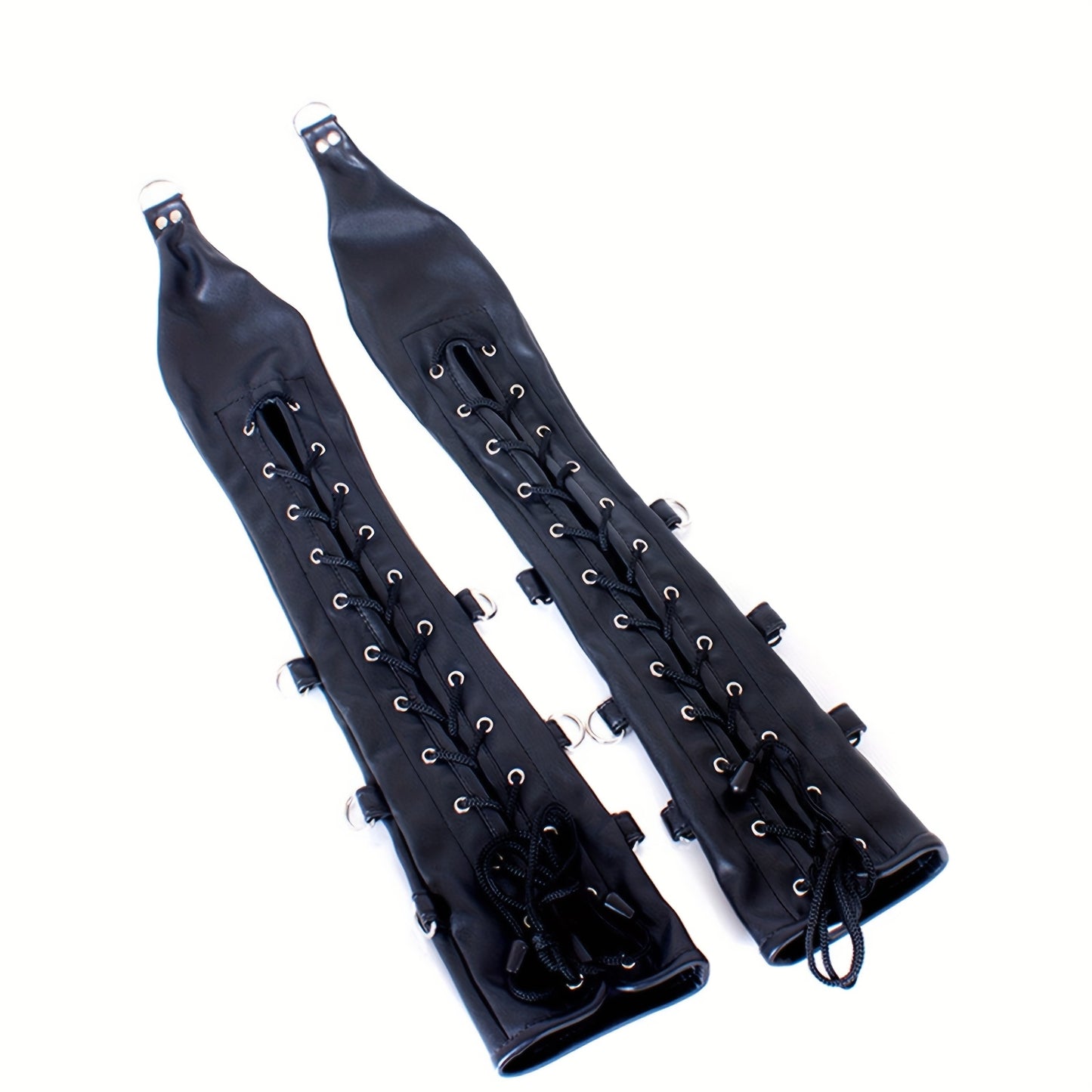 BDSM Bondage Extreme Long Hand Arm Restraints Wrist Cuffs